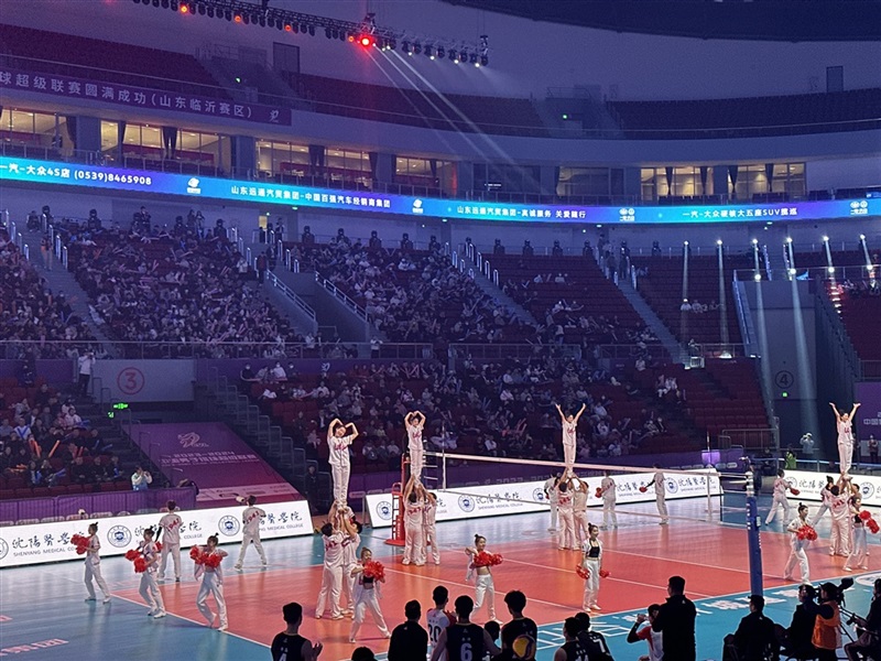 遠(yuǎn)通集團(tuán)一汽-大眾  助力2023-2024中國男子超級(jí)排球聯(lián)賽（臨沂賽區(qū)）#10755